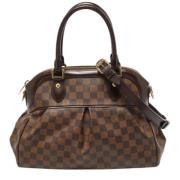 Pre-owned Leather louis-vuitton-bags Louis Vuitton Vintage , Brown , D...