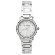 Pre-owned Stainless Steel watches Bvlgari Vintage , Gray , Dames