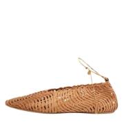 Pre-owned Fabric flats Stella McCartney Pre-owned , Brown , Dames
