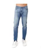 April Denim Jeans Slim Fit Roy Roger's , Blue , Heren