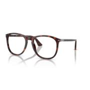 Stijlvolle zonnebril met blauwe lenzen Persol , Brown , Unisex