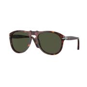 Klassieke Ronde Zonnebril Persol , Brown , Unisex