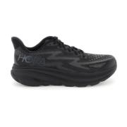Clifton 9 Sneakers voor Heren Hoka One One , Black , Heren