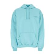 Lichtblauwe Katoenmix Sweatshirt Vetements , Blue , Heren