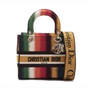 Pre-owned Canvas dior-bags Dior Vintage , Multicolor , Dames