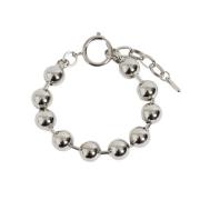 Zilveren bal ketting armband Malababa , Gray , Dames