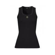 Love Birds Tanktop Zwart Pinko , Black , Dames