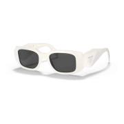 Stijlvolle Zonnebril Prada , White , Unisex