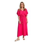 Maxi Zomerjurk Roze Zhrill , Pink , Dames