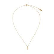 Tijdloze Kruis Hanger Ketting Malababa , Yellow , Dames