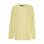 Stijlvolle Longsleeve Rotate Birger Christensen , Yellow , Dames