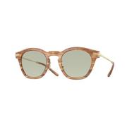 Stijlvolle Zonnebril Oliver Peoples , Beige , Unisex