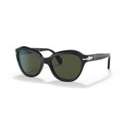 Stijlvolle zonnebril voor dagelijks gebruik Persol , Black , Unisex