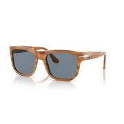 Stijlvolle Zonnebril met Uniek Ontwerp Persol , Brown , Unisex