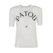 Witte T-shirts & Polo's voor vrouwen Patou , White , Dames