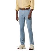 Blauwe Katoenen Chino Broek Meyer , Blue , Heren