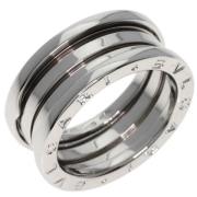 Pre-owned White Gold rings Bvlgari Vintage , Gray , Dames