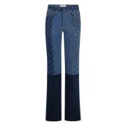 Jeans Marine Serre , Blue , Dames