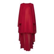 Elegante Jurken in Wit en Blauw Talbot Runhof , Red , Dames