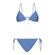 Zee Kleding Zelfbinder Bikini Lido , Blue , Dames