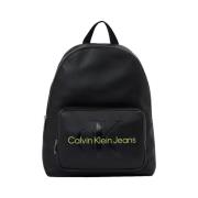 Multicolor rugzak voor vrouwen Calvin Klein , Black , Dames