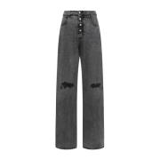 Zwarte Jeans voor Vrouwen MM6 Maison Margiela , Gray , Dames