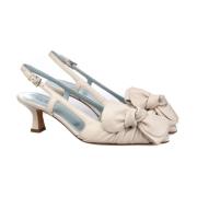 Severine Slingback Hoge Hak Sandalen Roberto Festa , White , Dames