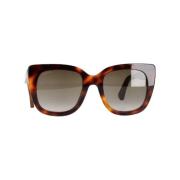 Pre-owned Acetate sunglasses Gucci Vintage , Brown , Dames