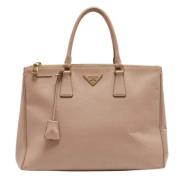 Pre-owned Leather totes Prada Vintage , Pink , Dames