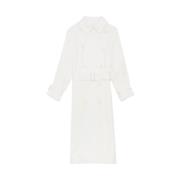 Blake wit katoenen trenchcoat Ines De La Fressange Paris , White , Dam...