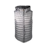 Lichtgewicht mouwloze parka met donsvulling Parajumpers , Gray , Heren