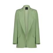 Elegante Groene Jas voor Vrouwen Nathi Luxury , Green , Dames