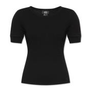 T-shirt met logo A.p.c. , Black , Dames