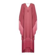 Roze Ross Kaftan Jurk Taller Marmo , Pink , Dames