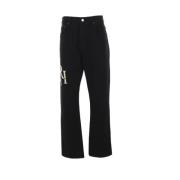 Zwarte Regular-Fit Distressed Denim Jeans Amiri , Black , Heren