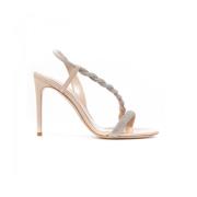 321043 Stress Jewel Sandal Ninalilou , Beige , Dames