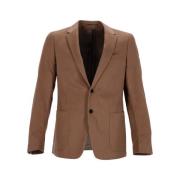 Pre-owned Wool outerwear Prada Vintage , Brown , Heren