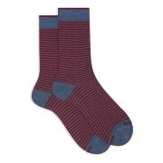 Italiaanse korte sokken met Windsor-streep Gallo , Multicolor , Heren