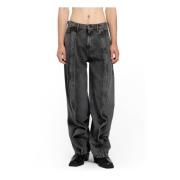 Hoge Taille Banaan Jeans Grijs Y/Project , Gray , Heren
