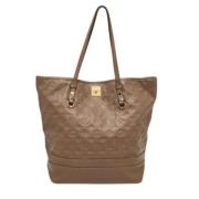 Pre-owned Leather totes Louis Vuitton Vintage , Brown , Dames