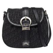 Pre-owned Leather dior-bags Dior Vintage , Black , Dames