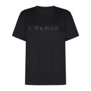 Logo T-shirt Givenchy , Black , Dames