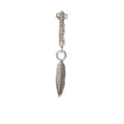 Veeroorbel Zilver Sieraden Emanuele Bicocchi , Gray , Heren