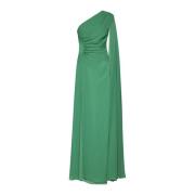 Bosgroene Een-Schouder Feestjurk Blanca Vita , Green , Dames