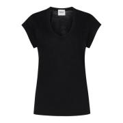 Zwarte T-shirts en Polos Zankou-GC Isabel Marant Étoile , Black , Dame...