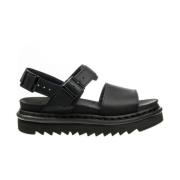 Voss Bicolor Platte Sandalen Dr. Martens , Black , Dames