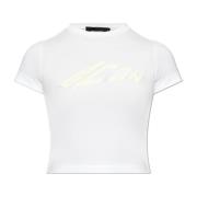 T-shirt met logo Dsquared2 , White , Dames