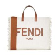 Stijlvolle Tassen Collectie Fendi , White , Heren