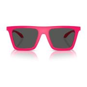 Iconisch Greca Design Zonnebril Versace , Pink , Unisex