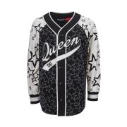 Geborduurde Sweater 'D&G Queen' Dolce & Gabbana , Black , Dames